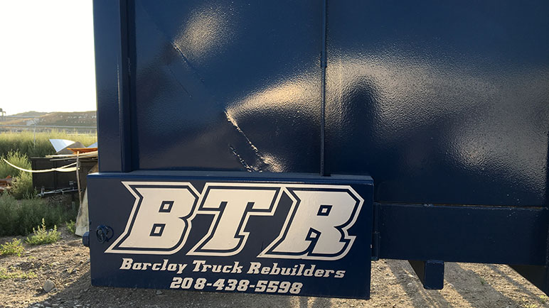 BTR Silage side gear cover