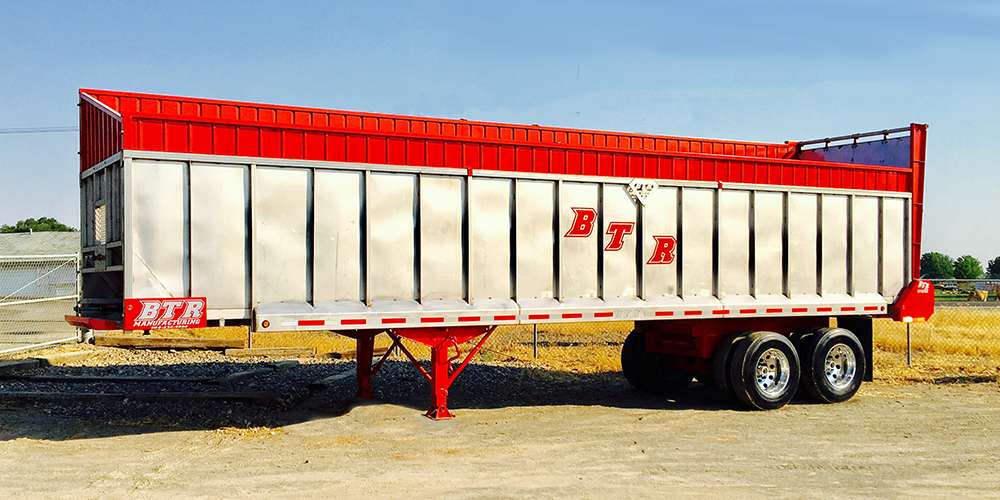 Stainless Steel Live Floor Trailer